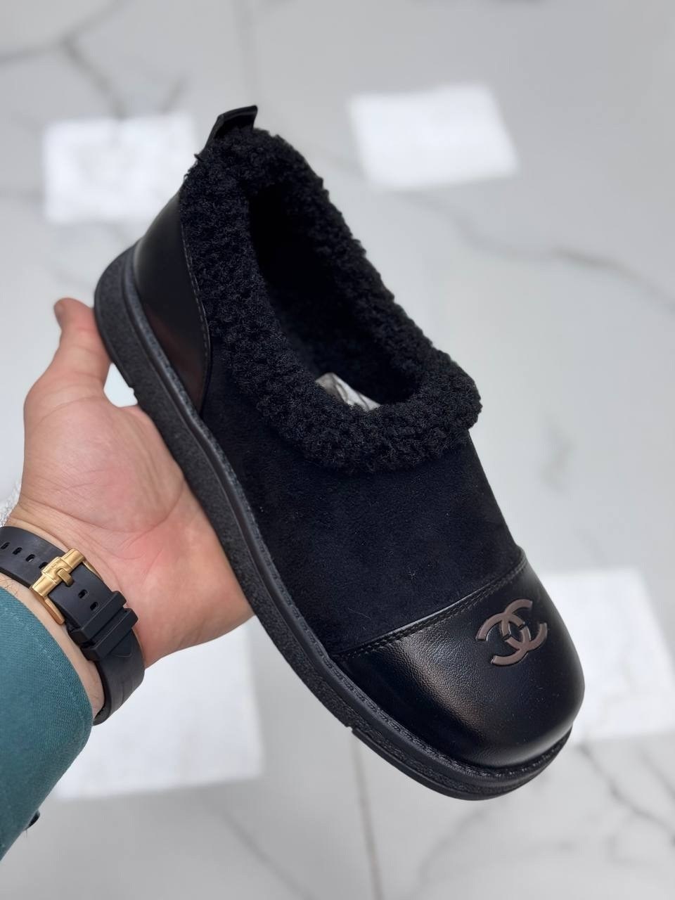 лоферы шанель,chanel лоферы,лоферы chanel женские,,меховые лоферы chanel