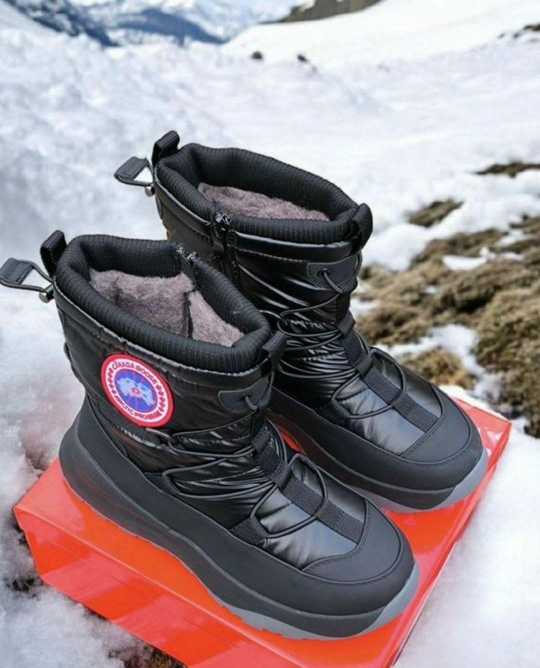 дутики canada goose,,сноубутсы canada goose,зимние сапоги,зимняя