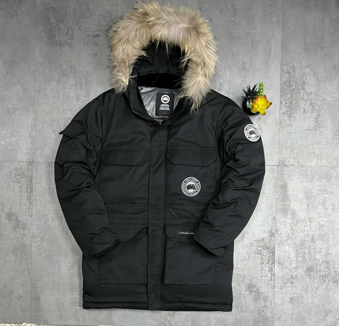 мужская зимняя куртка canada goose,зимние куртки canada goose,мужская зимняя куртка парка canada goose,пуховик canada goose мужской,зимняя куртка canada goose черная мужская
