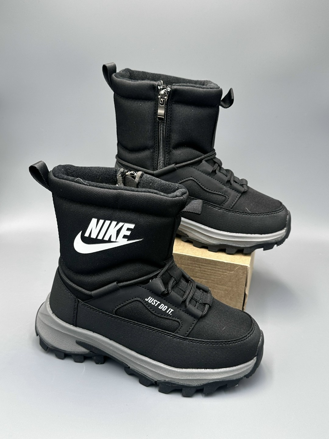 ,kids toddler black nike flex advance boots,сапоги,зимние сапоги nike,зимние дутики