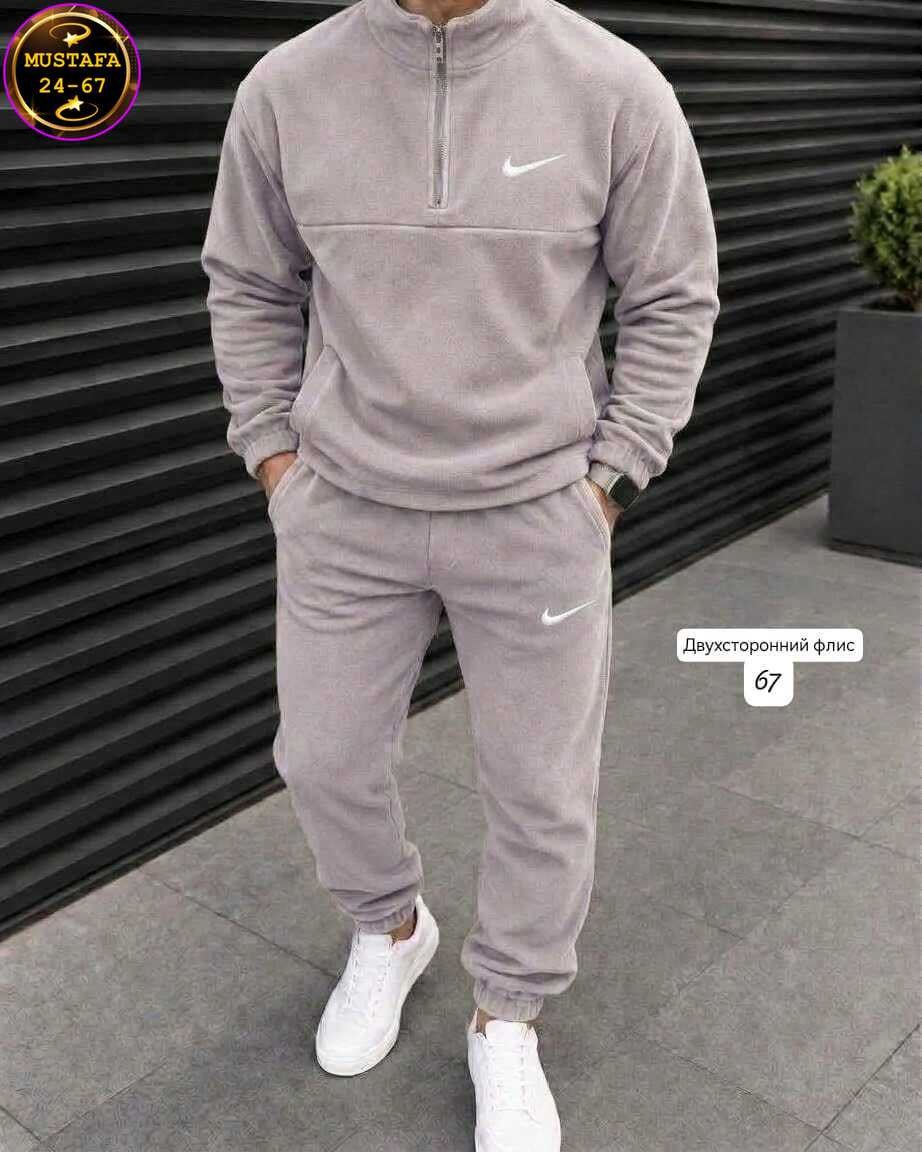 спортивный костюм nike на флисе,мужской спортивный костюм на флисе,мужской зимний спортивный костюм nike на флисе чёрный с капюшоном,спортивные костюмы,костюм на флисе nike