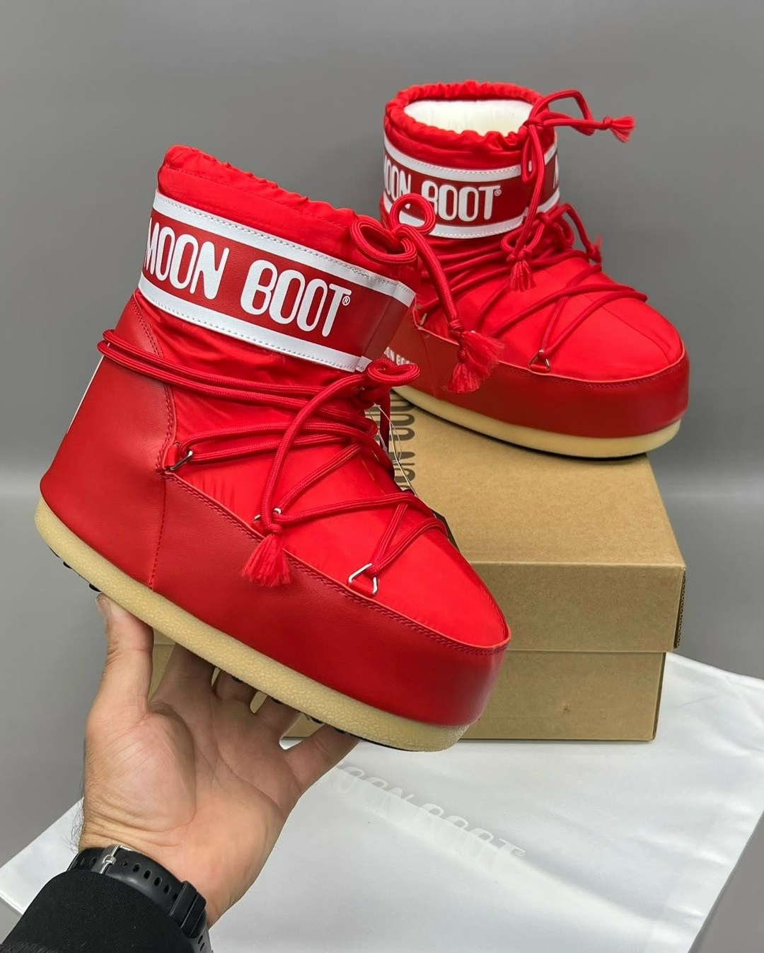 луноходы moon boot,зимние ботинки moon boot icon красный,зимние сапоги moon boot розовый,луноходы женские,moon boot зимние ботинки