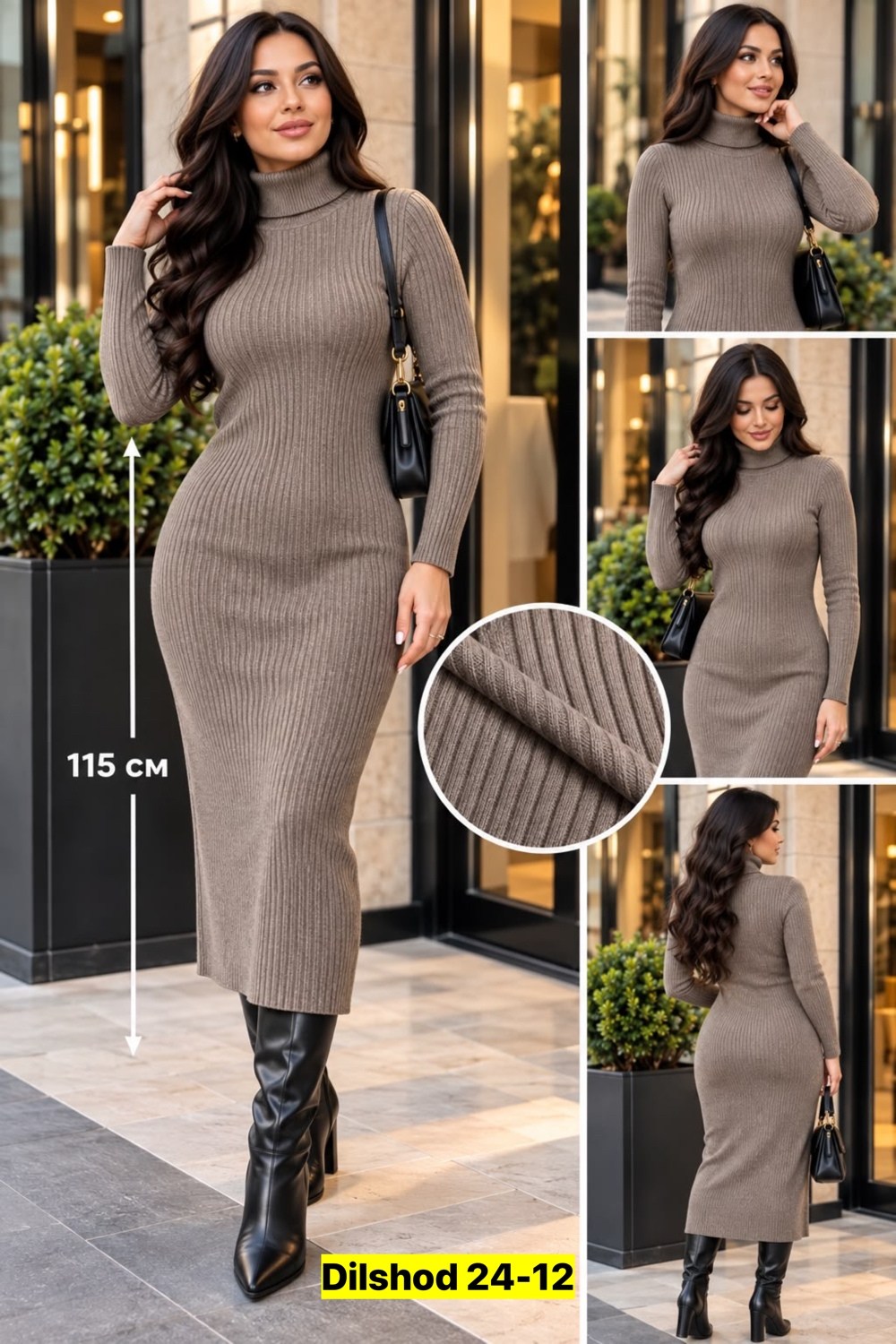 вязаное платье-водолазка из кашемира лапша mix moda,платье лапша трикотажное,платье лапша,теплое платье вязаное,платье лапша трикотажное длинное