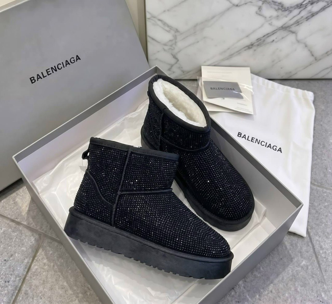 ,ботинки женские в стиле balenciaga,зимние ботинки balenciaga,женские угги,женская  зимняя