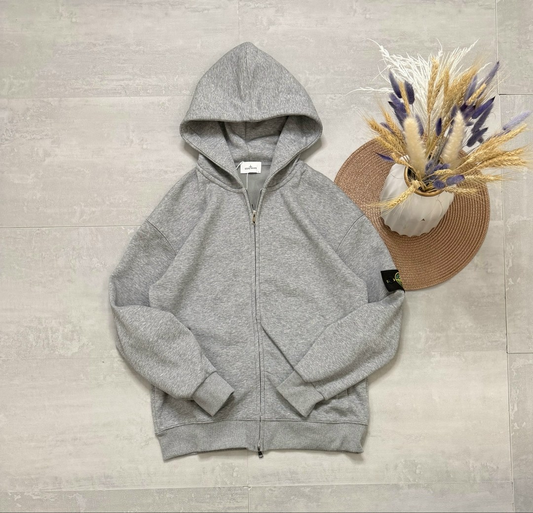 зип худи stone island,белая зип худи stone island,худи stone island,кофта стон айленд,толстовка stone island