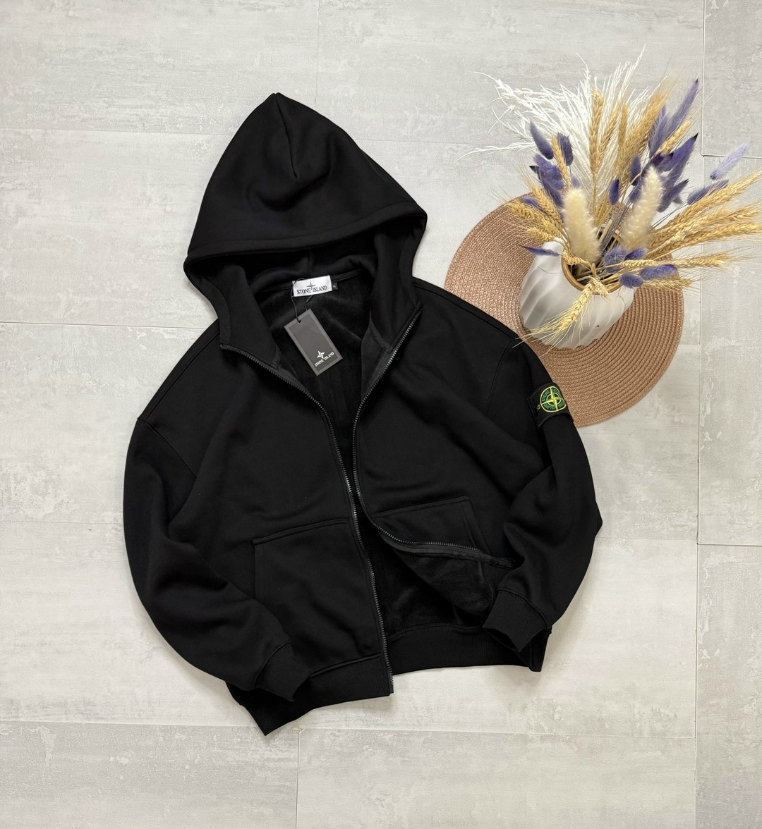 зип худи stone island,белая зип худи stone island,худи stone island,кофта стон айленд,толстовка stone island