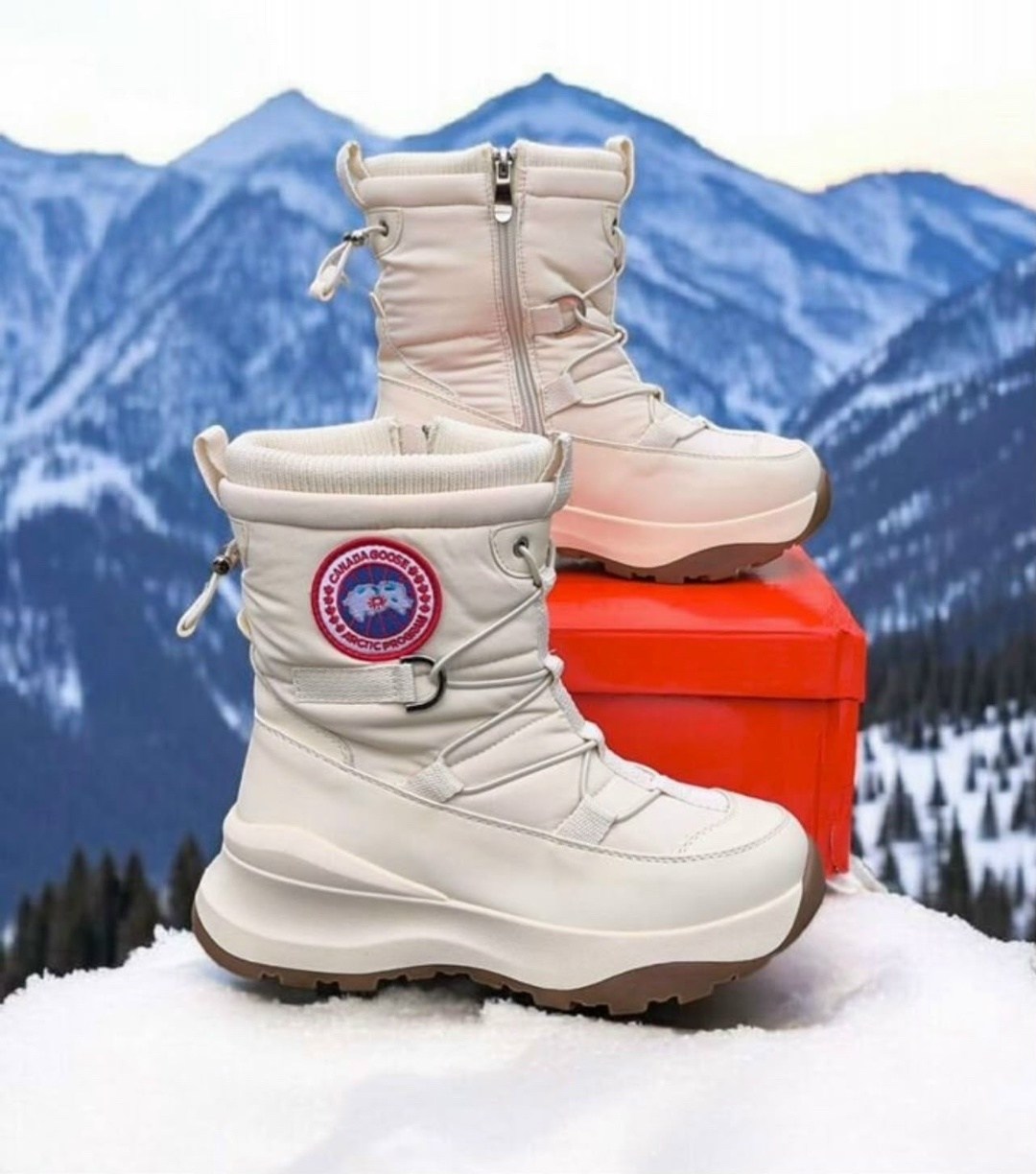 сноубутсы canada goose,дутики женские,,зимние сапоги,дутики canada goose