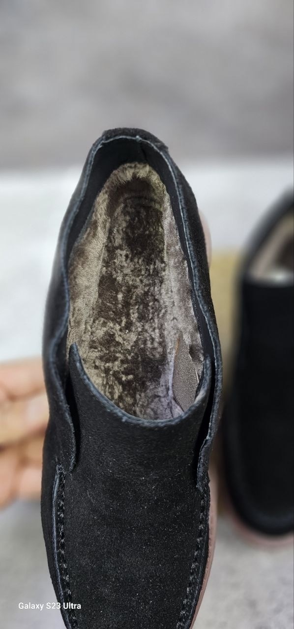 ботинки зимние лоферы мужские замшевые loro piana suede brown,ботинки замшевые,,лоферы замшевые на меху,мужские лоферы loro piana