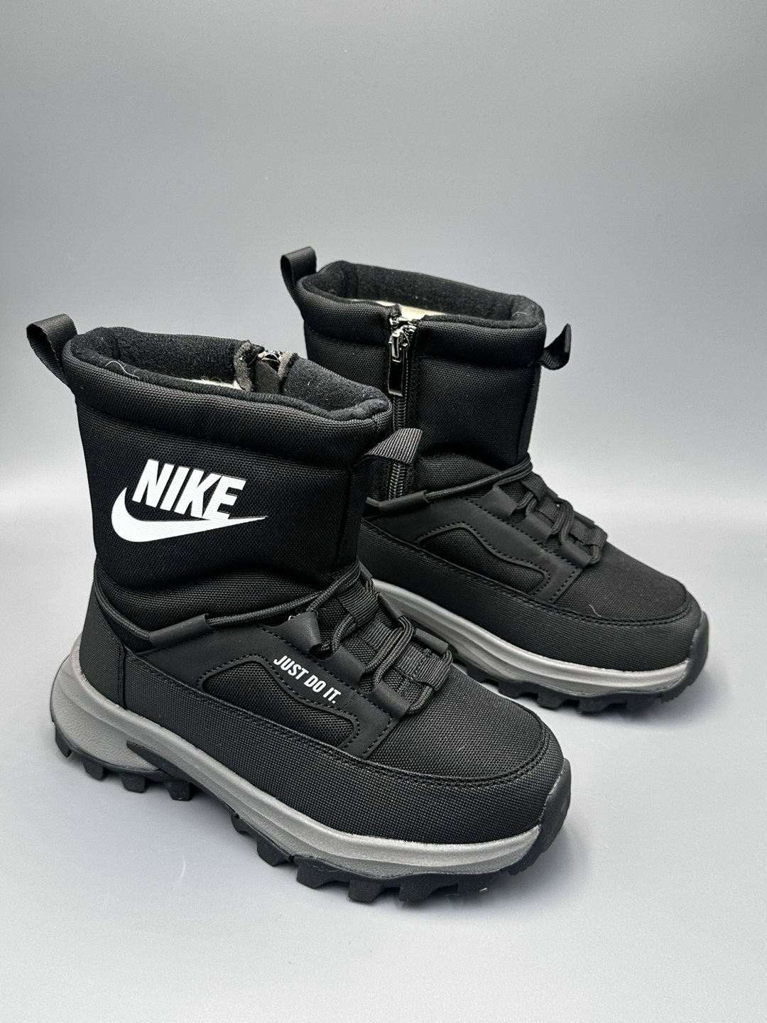 ,kids toddler black nike flex advance boots,сапоги,зимние сапоги nike,зимние дутики