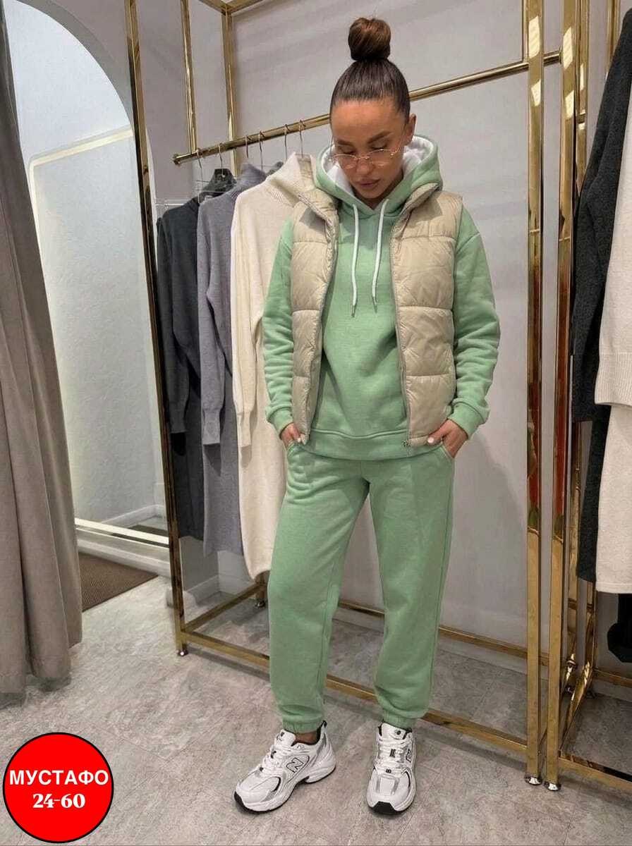 женский спортивный костюм тройка,женский костюм тройка,спортивный костюм тройка с жилеткой весна-лето,костюм на флисе,женский спортивный костюм тройка с жилеткой