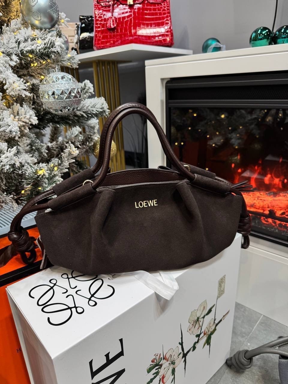 сумка loewe 33-15 см натуральная замша,женская сумка loewe,loewe сумка на плечо,loewe сумка,сумка