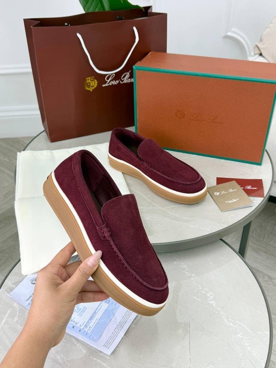 лоферы из натуральной замши loro piana,слипоны из натуральной замши,лоферы loro piana,,лоферы женские loro piana
