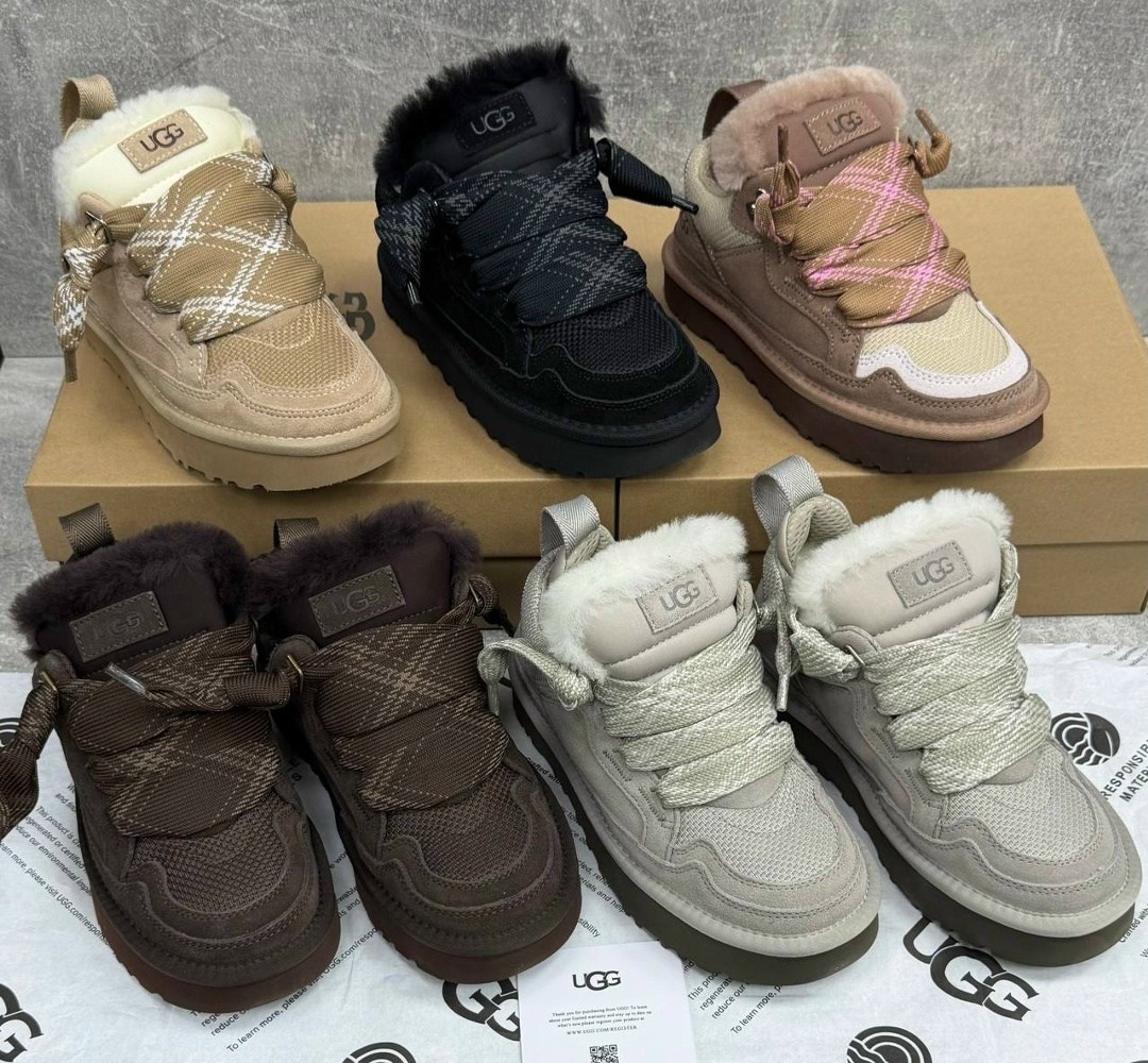 ,кроссовки ugg,теплые кроссовки,зимняя ,ugg lowmel sneaker