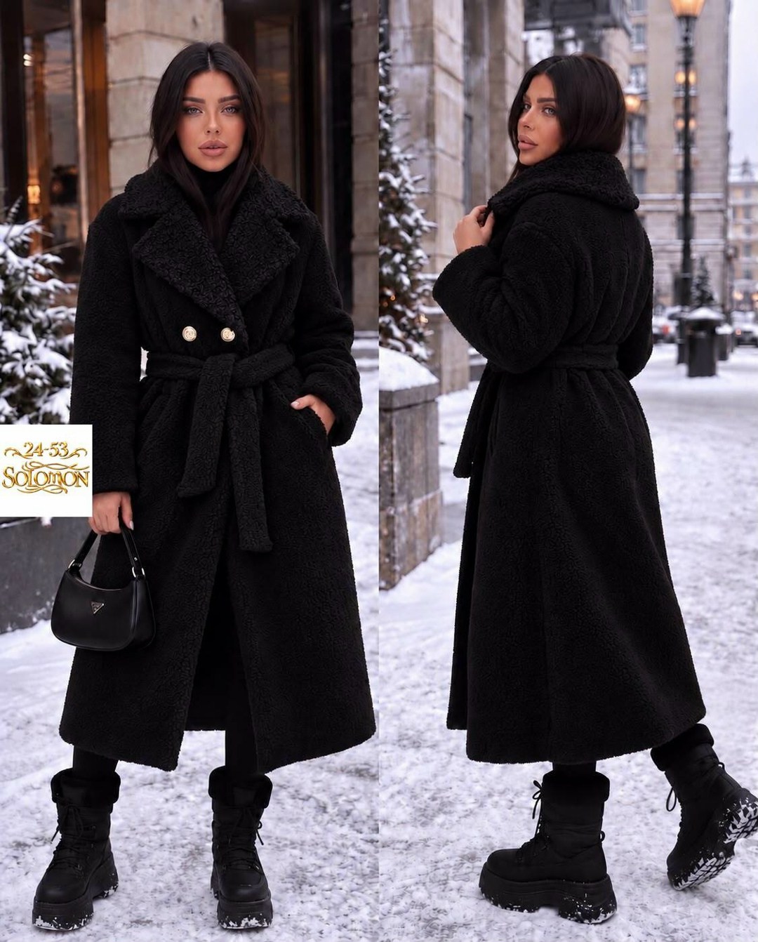 пальто 7153 черный golden valley,стильное пальто,пальто модное,пальто женские,пальто с поясом