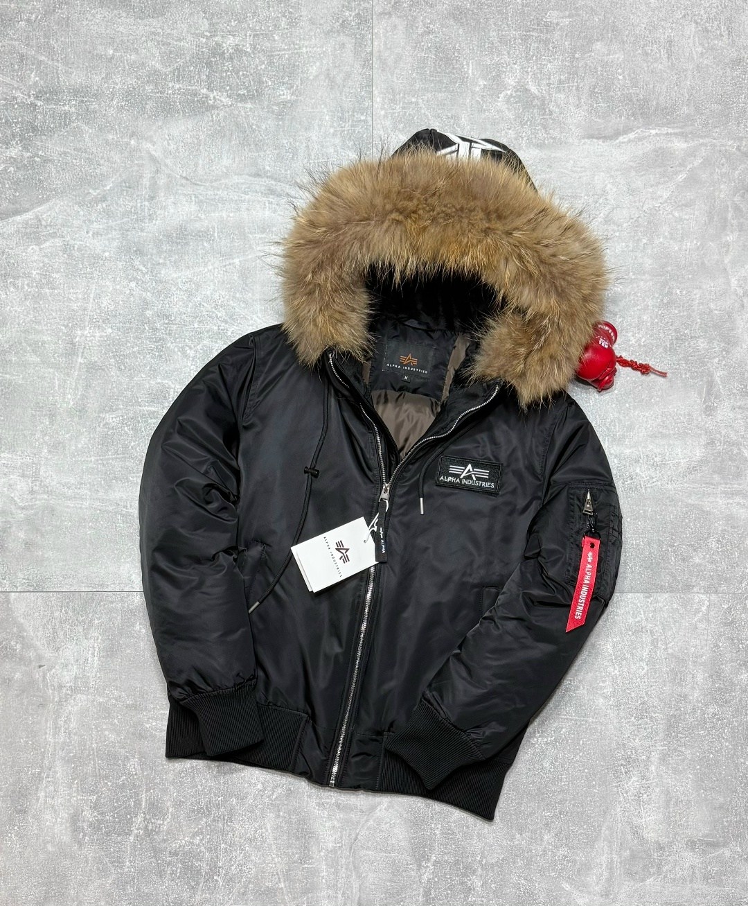 зимняя куртка alpha industries мужчины-куртки бомберы 45p hooded custom черный,черная зимняя куртка alpha industries,зимняя куртка alpha industries,зимняя куртка стандартного кроя alpha industries чер