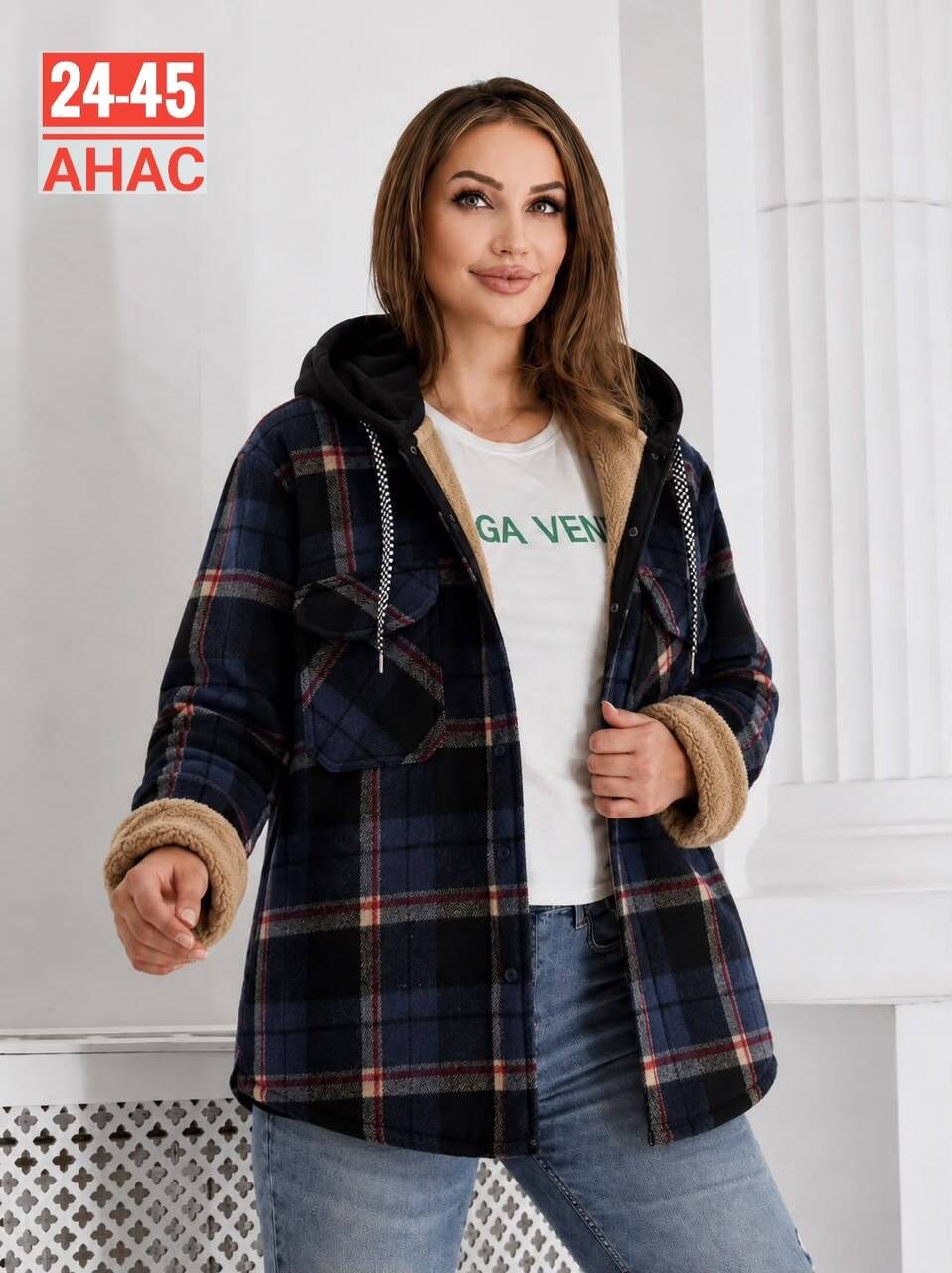толстовка теплая,рубашка оверсайз теплая в клетку удлиненная amy store,рубашка с капюшоном,рубашка на меху,рубашка женская в клетку теплая оверсайз