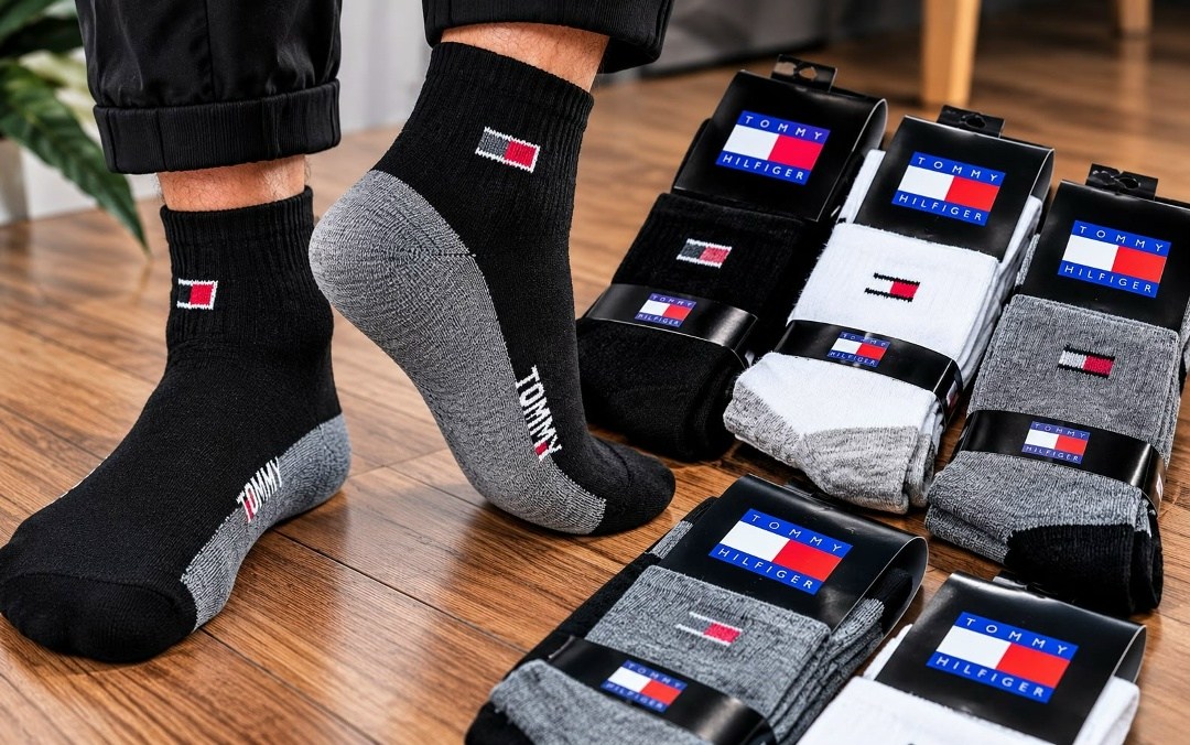 носки мужские,комплект носки мужские,брендовые носки,носки tommy hilfiger,носки мужские 10 пар