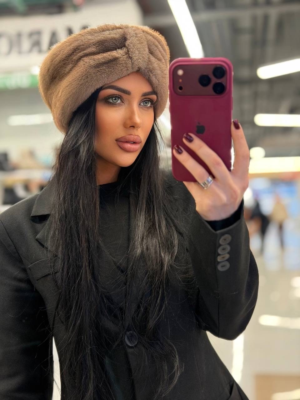 шапка из экомеха,повязка на голове,шапки зимние,женская повязка на голову,велюровая повязка на голову