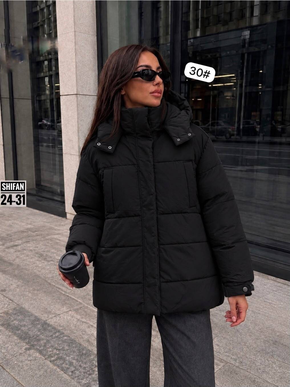 женская куртка,куртка зимняя с капюшоном укороченная dh fashion,куртка женская серая,куртка демисезонная,куртка зимняя женская