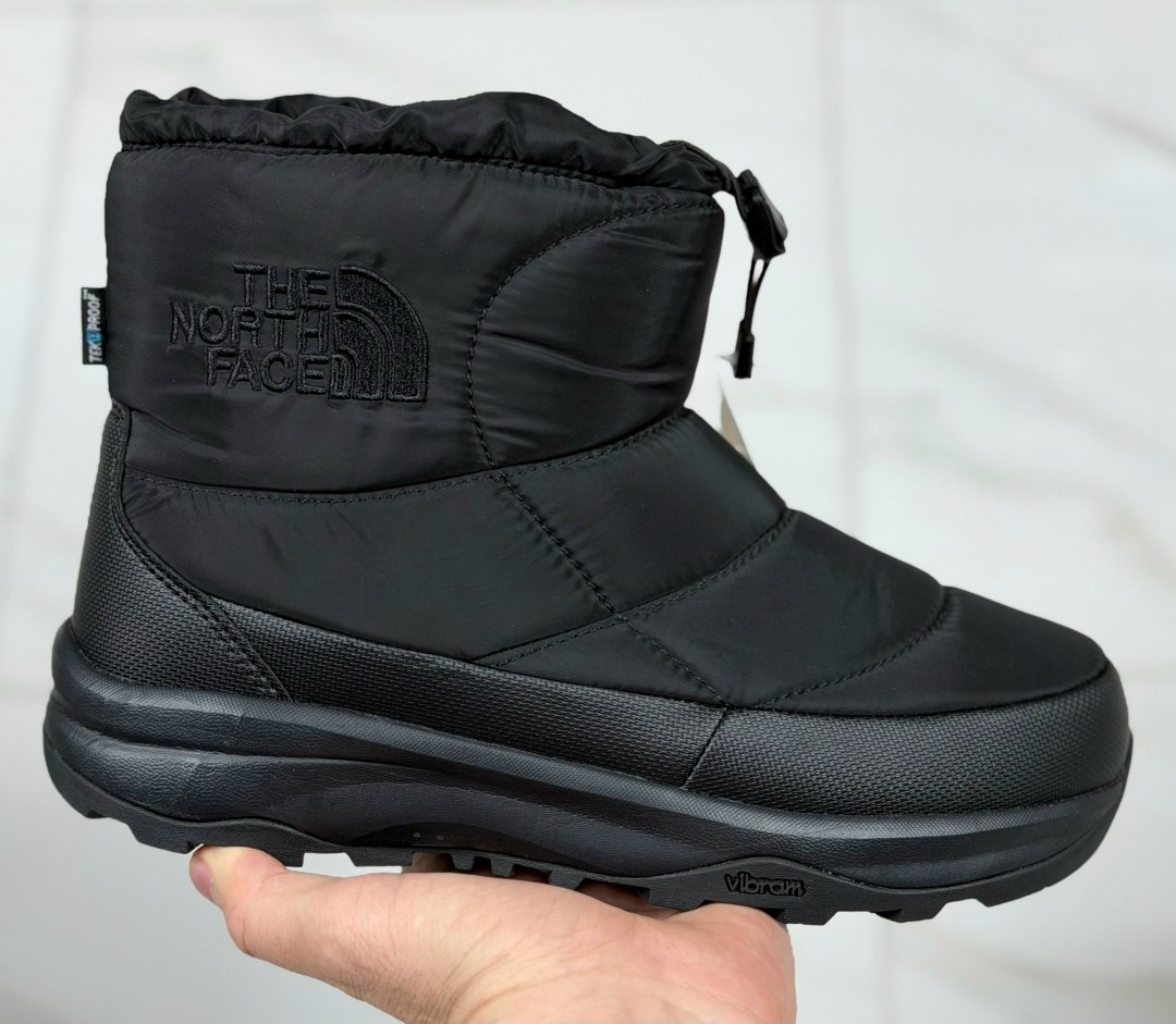 ботинки the north face,кроссовки nuptse aprs winter boots '550 black' the north face,трекинговые ботинки w nuptse apres the north face черный,зимние ботинки the north face,north face дутики