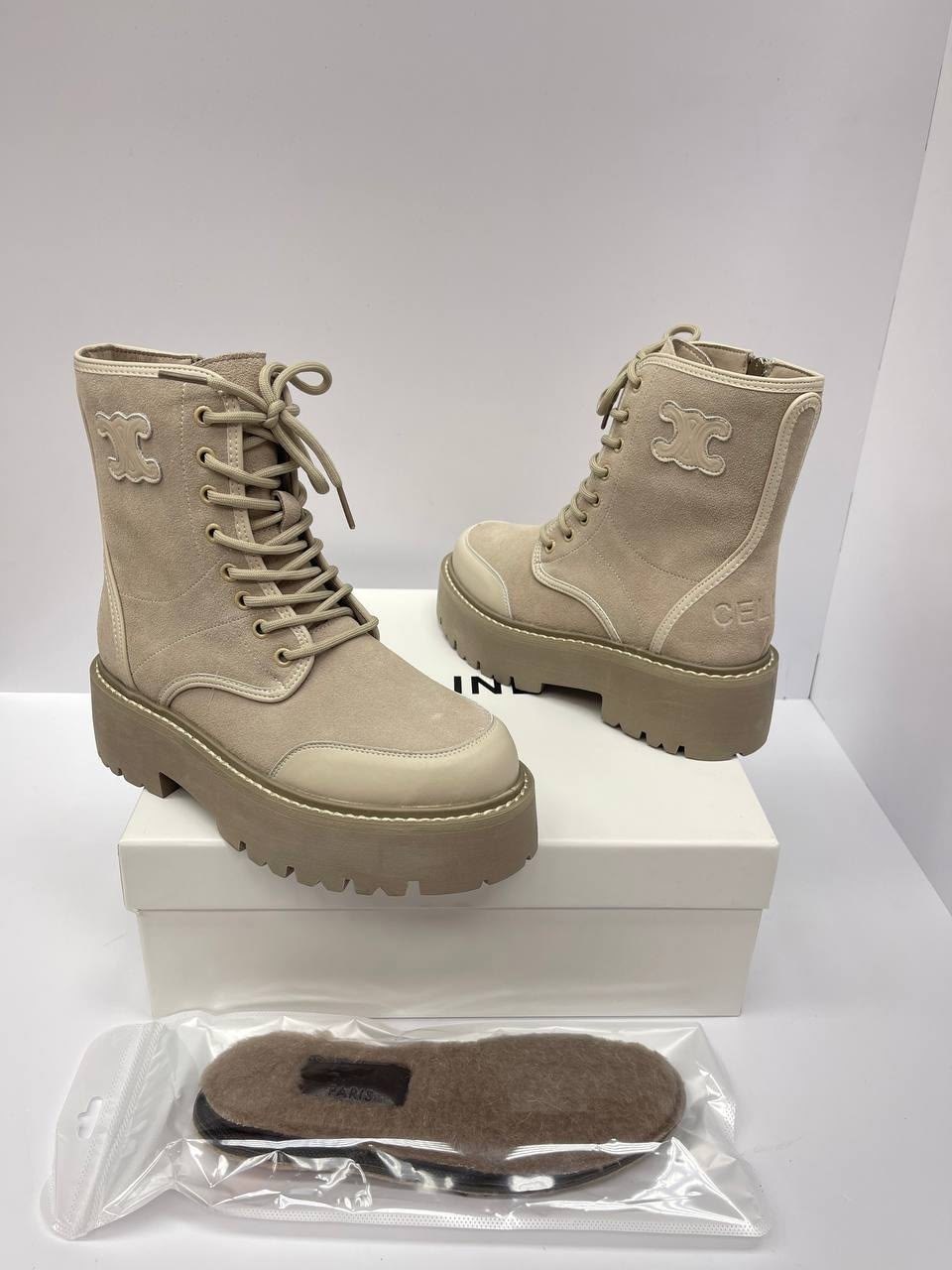ботинки celine,,ботинки женские, женская,ботинки