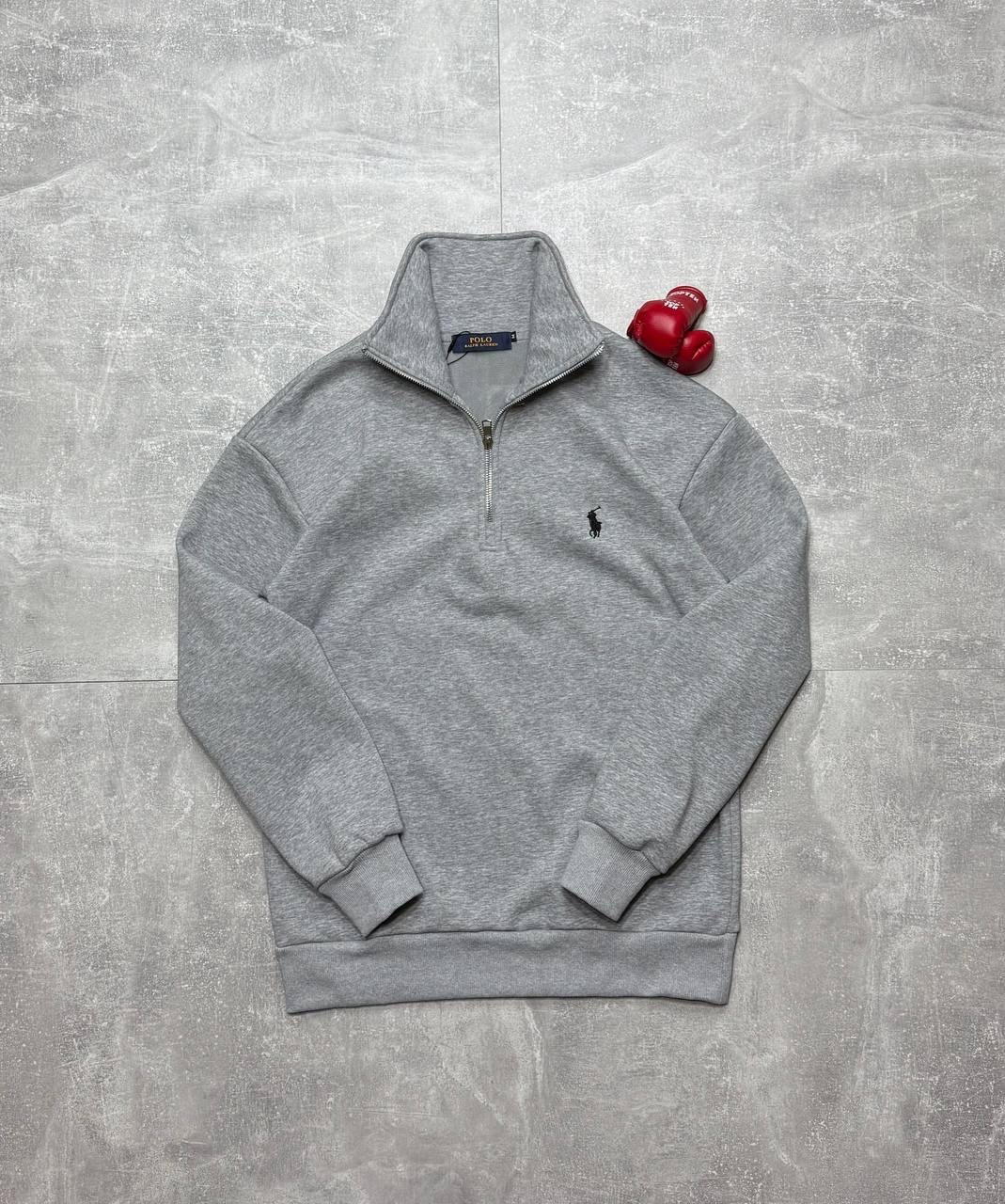 джемпер polo ralph lauren,кофта полузамок polo ralph lauren "black",кофта на замке,мужская кофта,кофта толстовка