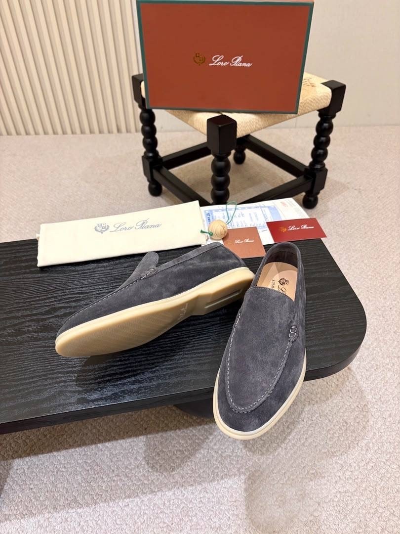 лоферы мужские loro piana,мужские замшевые лоферы loro piana summer walk grey,loro piana мужские замшевые лоферы summer walk,лоферы loro piana,лоферы из натуральной замши loro piana