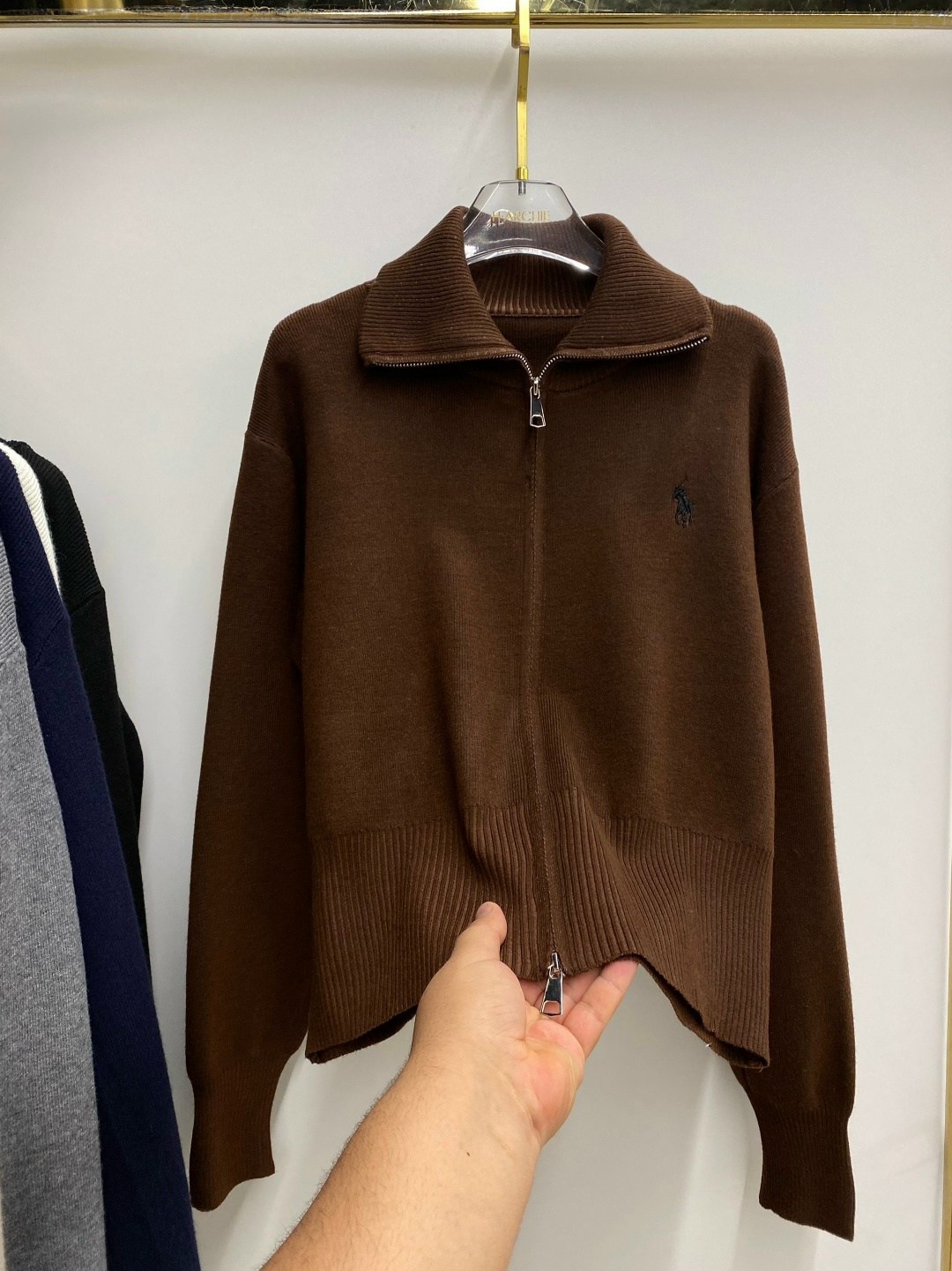 женская кофта,свитера женские,свитер на молнии,кофта на молнии polo ralph lauren,свитер поло