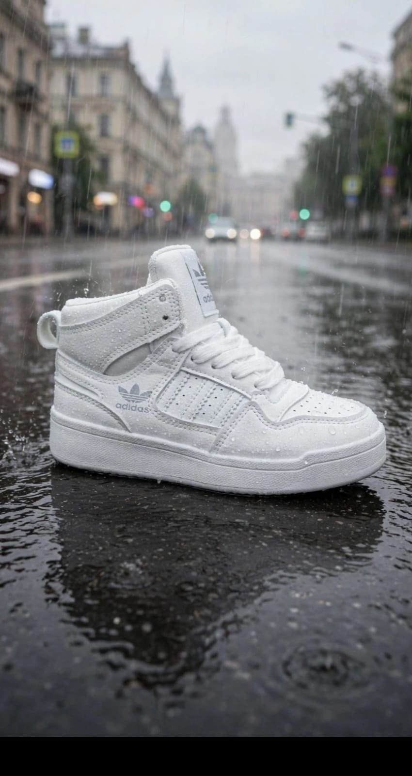 adidas forum mid refined,adidas forum mid triple white,кроссовки adidas,кроссовки adidas forum mid refined white-silver metallic,adidas original