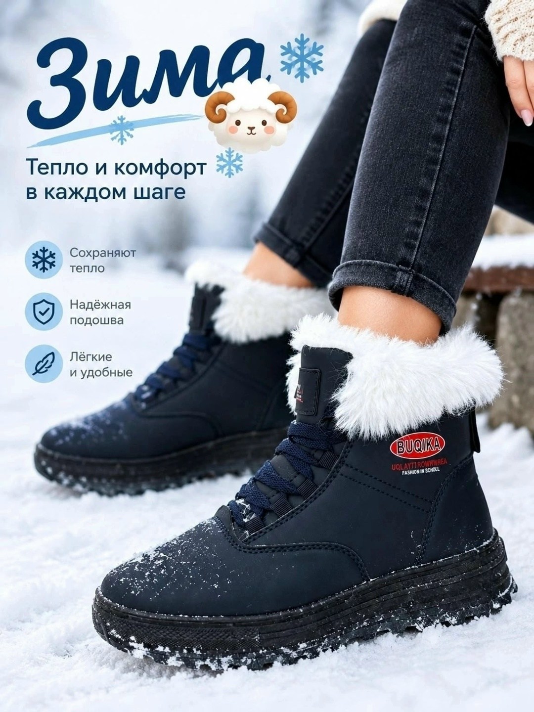 зимние женские кроссовки,,зимние кроссовки,зимняя женская ,кроссовки женскиe