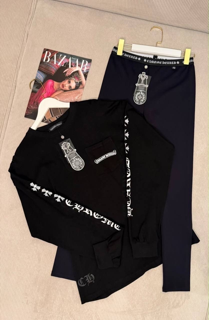 лонгслив chrome hearts,лонгслив для мужчин,свитшот мужская,лонгслив