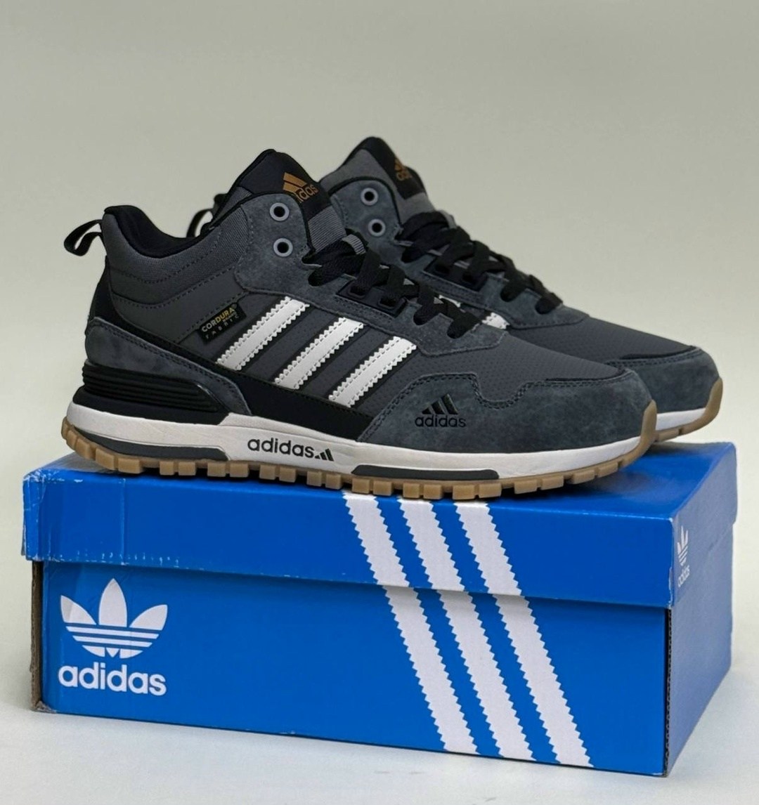 зимние кроссовки мужские adidas,зимние кроссовки adidas,кроссовки adidas retropy f2 mid grey / gum thermo,мужские кроссовки adidas,кроссовки зимние высокие adidas zx 750 с мехом