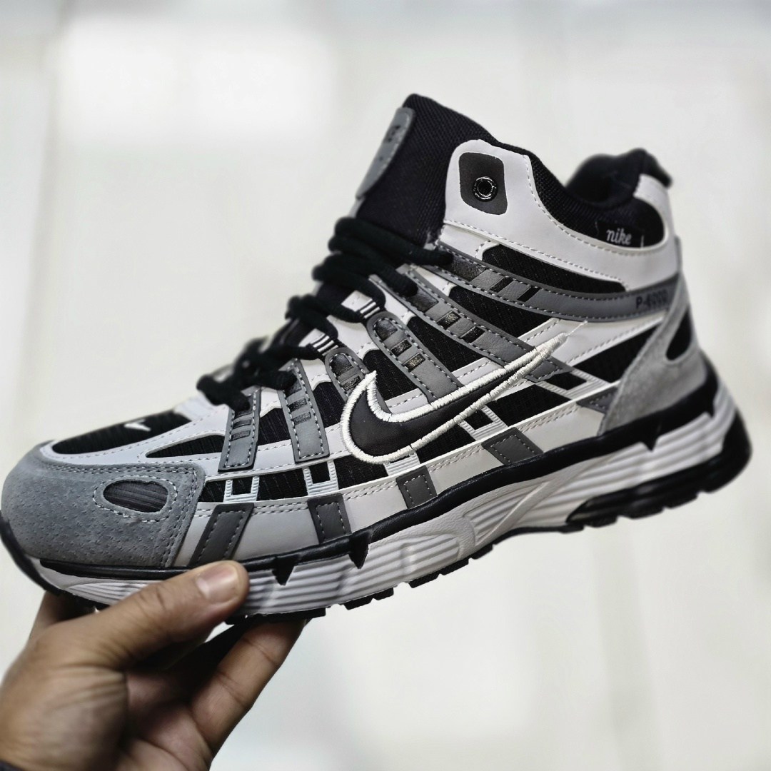 зимние кроссовки nike p-6000 high,зимние кроссовки nike,кроссовки nike p6000 black grey with fur,кроссовки nike p-6000,кроссовки мужской nike