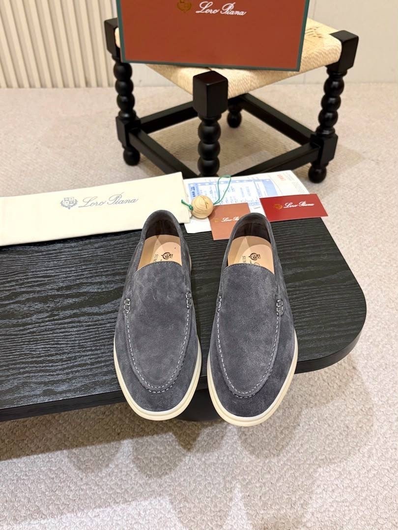 лоферы мужские loro piana,мужские замшевые лоферы loro piana summer walk grey,loro piana мужские замшевые лоферы summer walk,лоферы loro piana,лоферы из натуральной замши loro piana