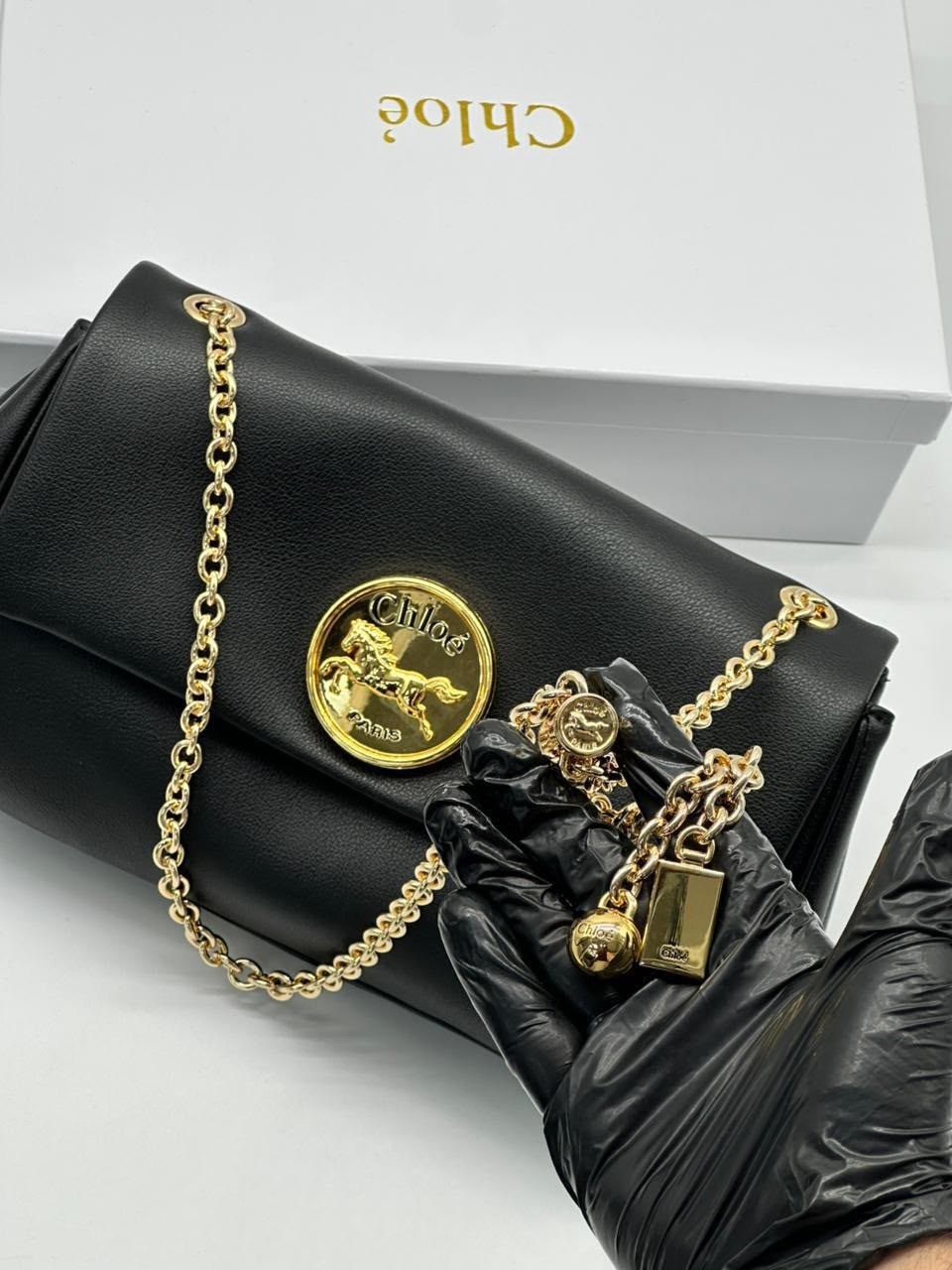 сумка женская с цепочкой,сумки женская,сумка chloe,сумка,кожаная сумка chloé