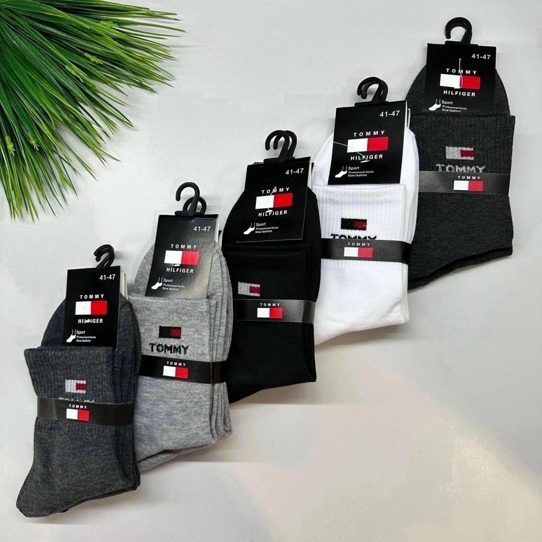 носки мужские 10 пар,носки мужские,комплект носков tommy hilfiger,упаковка носков,носки мужские спортивные