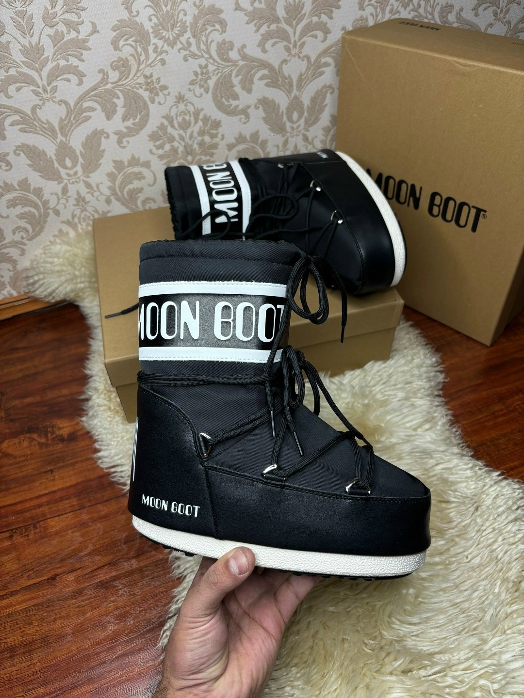 ,мун бут,зимние ботинки moon boot,луноходы ботинки, женская зимняя