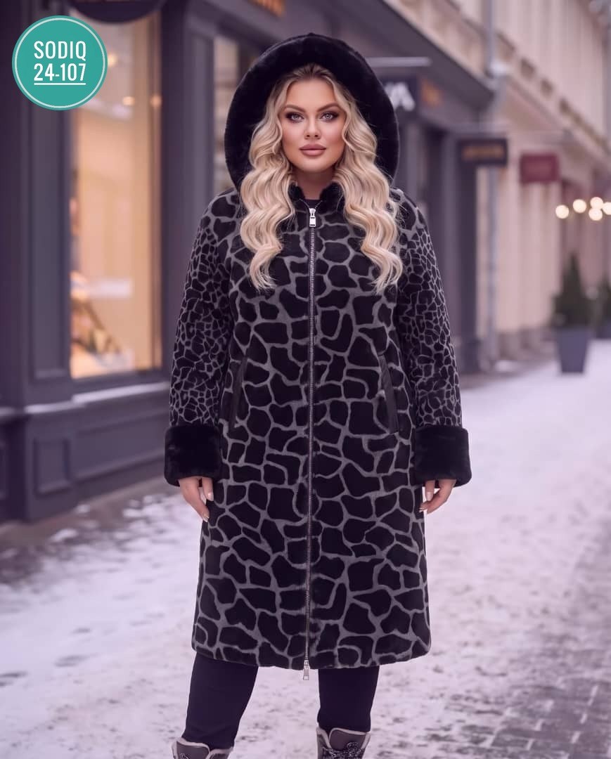 пальто дубленка,женское пальто shetti 2157,дубленка двухсторонняя,дубленка удлиненная,пальто легкое