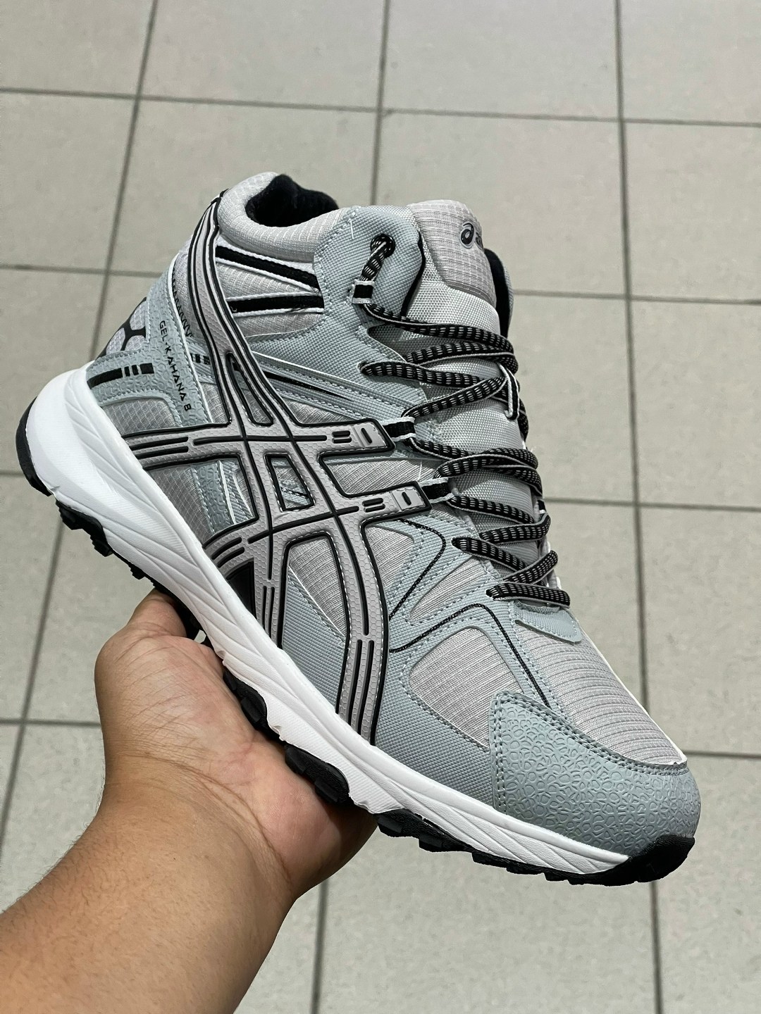 зимние кроссовки asics gel kahana 8 hi,кроссовки асикс gel-kahana 8 зимние высокие,кроссовки,кроссовки asics gel kahana 8,кроссовки asics мужские