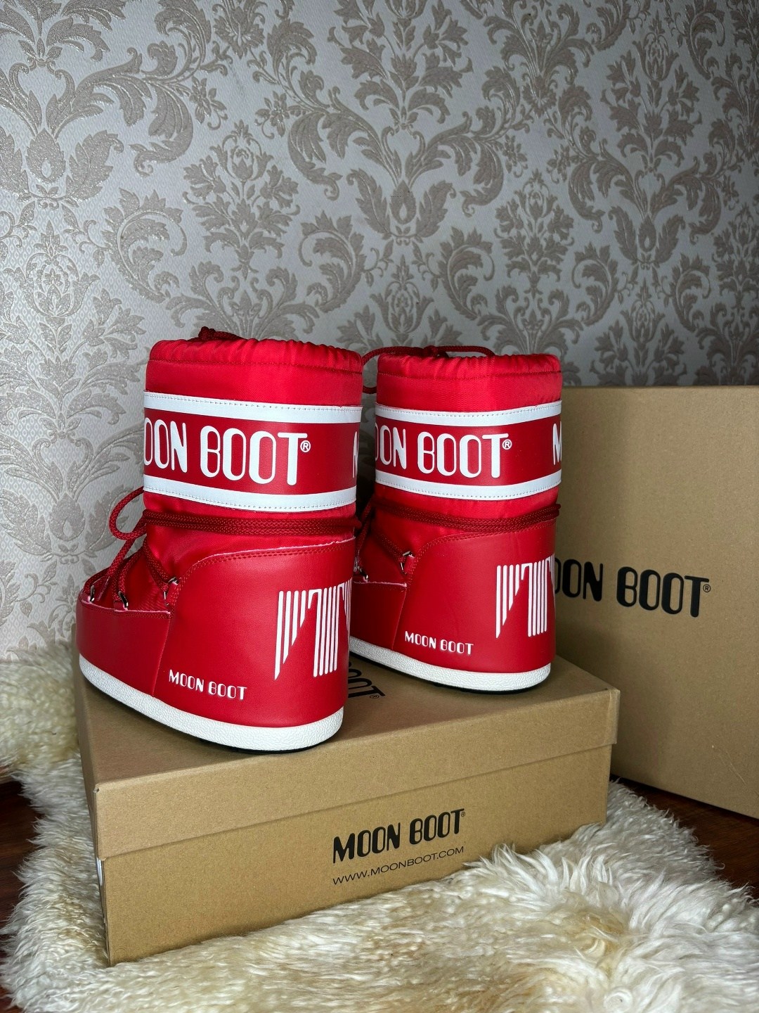 ,мун бут,зимние ботинки moon boot,луноходы ботинки, женская зимняя