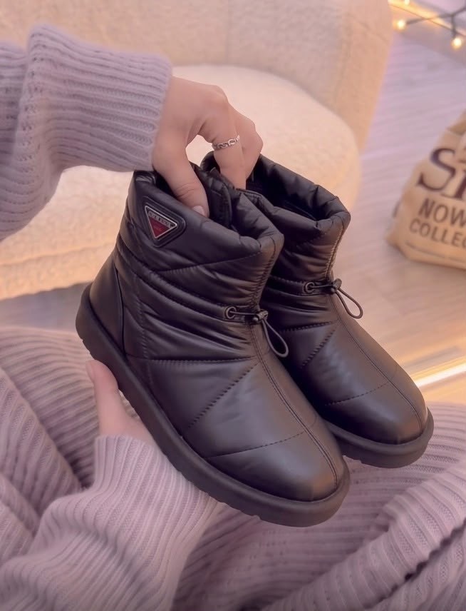 ,дутики женские,дутики женские зимние,дутики prada нейлоновые зимние зеленые,дутики prada