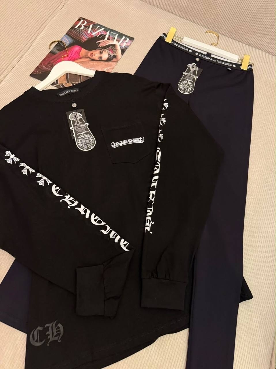 лонгслив chrome hearts,лонгслив для мужчин,свитшот мужская,лонгслив