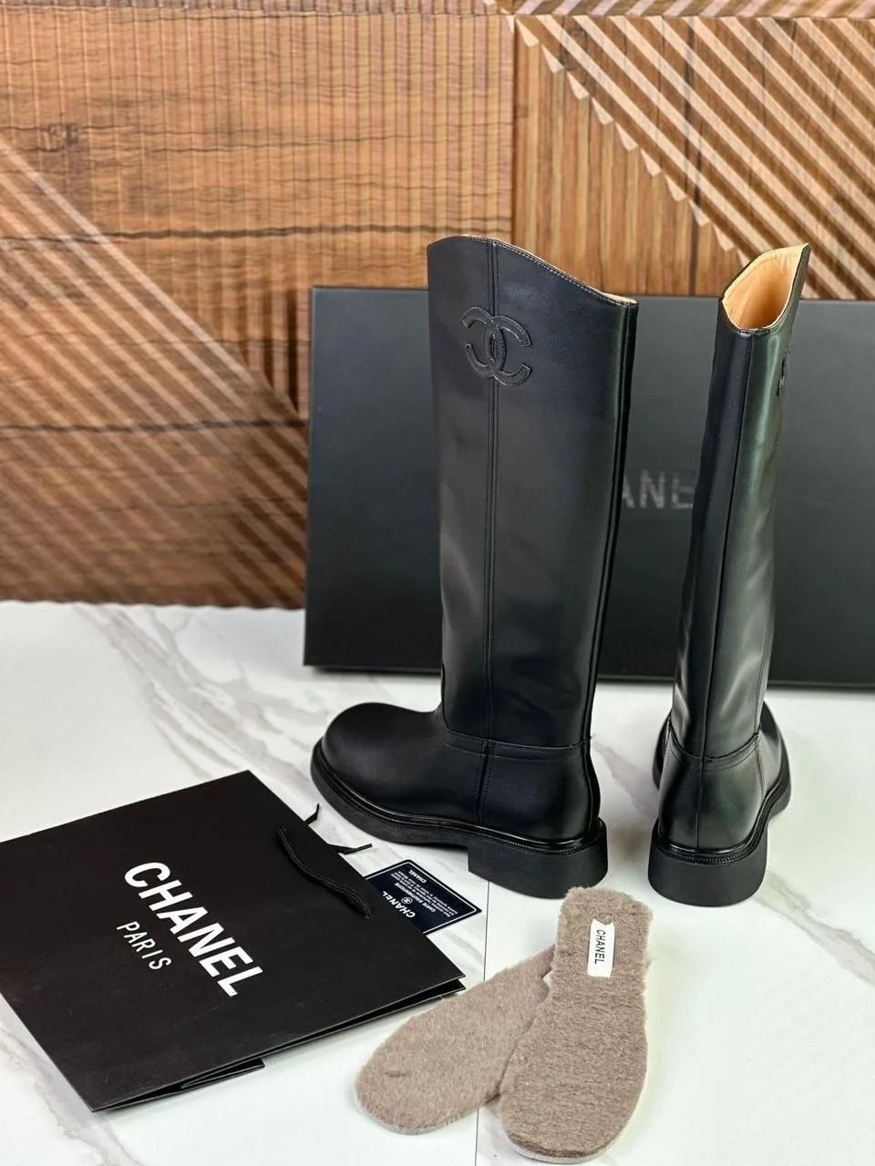 сапоги chanel,сапоги шанель,сапоги celine,сапоги,брендовые сапоги gucci женские кожаные на низком каблуке