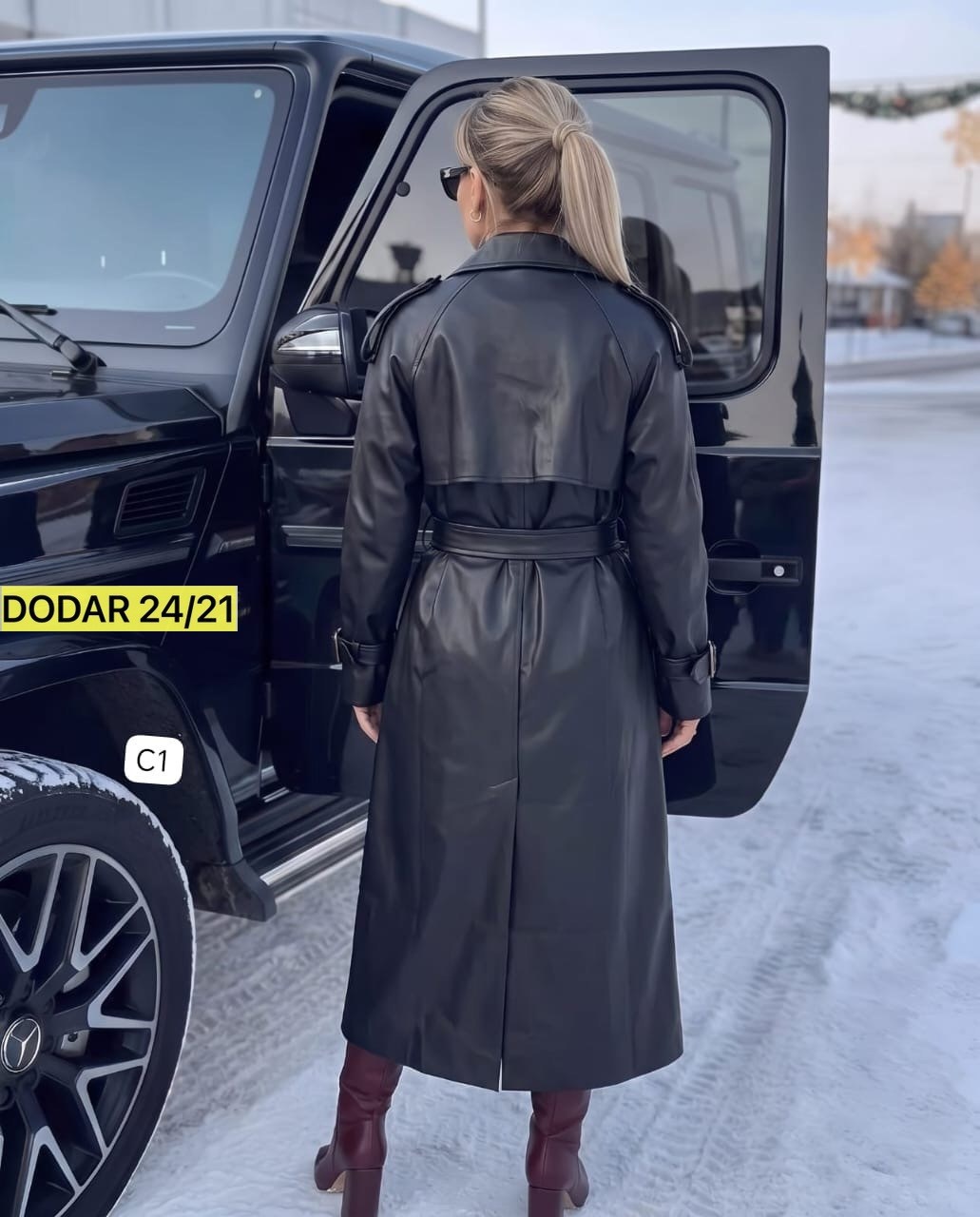 тренч из экокожи в базовом черном цвете,кожаный плащ женский,тренч плащ кожаный,плащ тренч женский 46 48,тренч кожаный