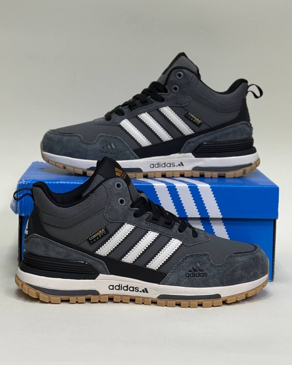 зимние кроссовки мужские adidas,зимние кроссовки adidas,кроссовки adidas retropy f2 mid grey / gum thermo,мужские кроссовки adidas,кроссовки зимние высокие adidas zx 750 с мехом