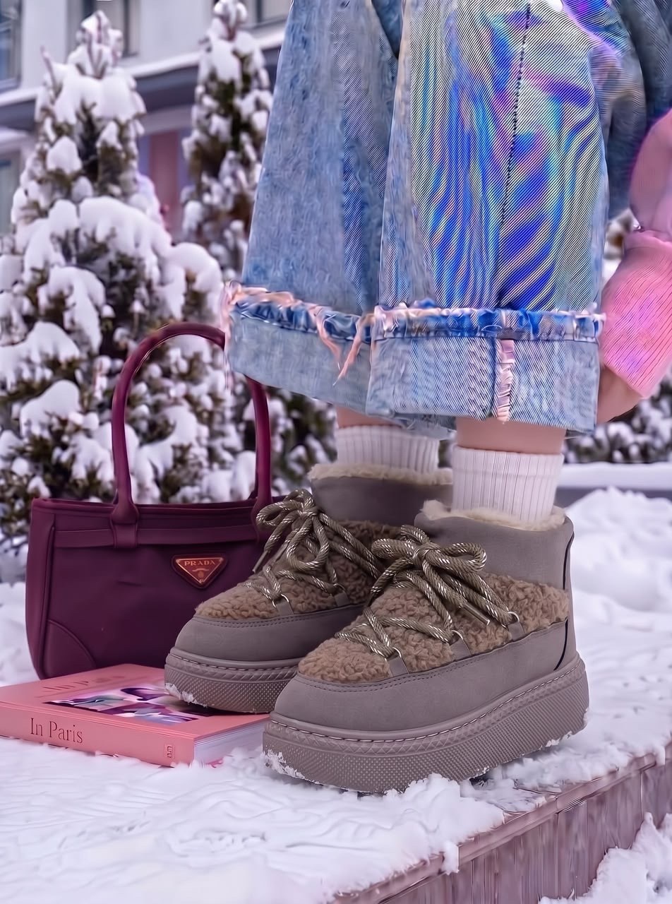 ,угги зимние из натуральной кожи miss me,зимние угги,угги женские зимние, зимняя