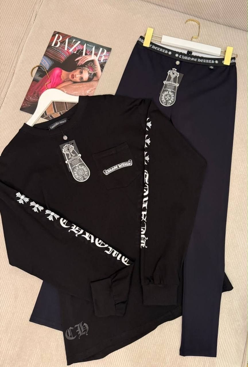 лонгслив chrome hearts,лонгслив для мужчин,свитшот мужская,лонгслив