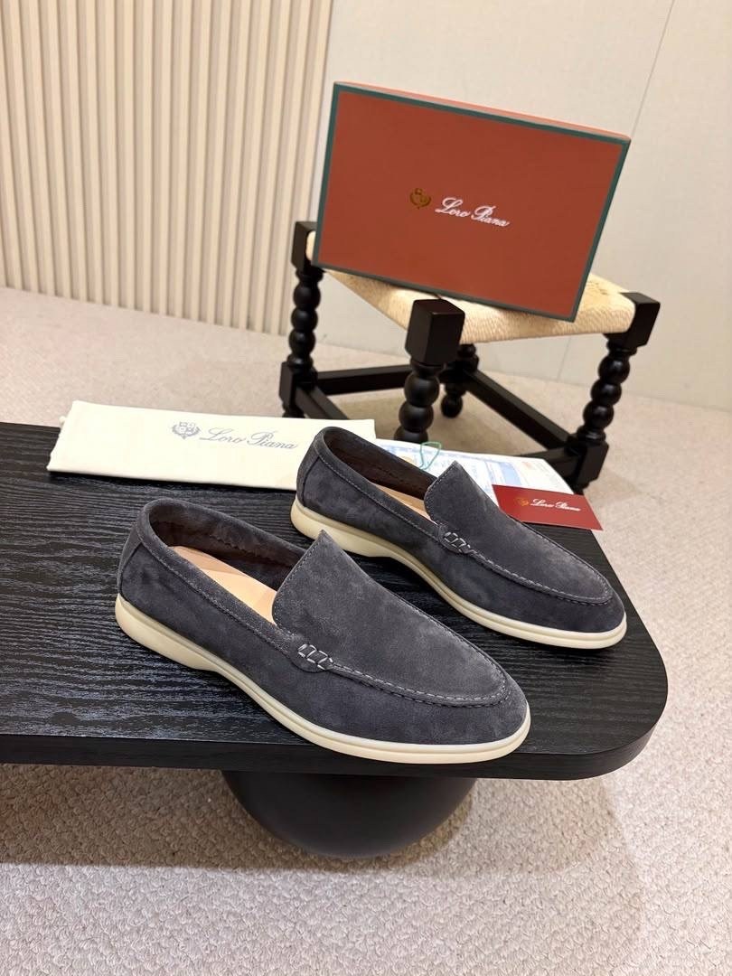 лоферы мужские loro piana,мужские замшевые лоферы loro piana summer walk grey,loro piana мужские замшевые лоферы summer walk,лоферы loro piana,лоферы из натуральной замши loro piana