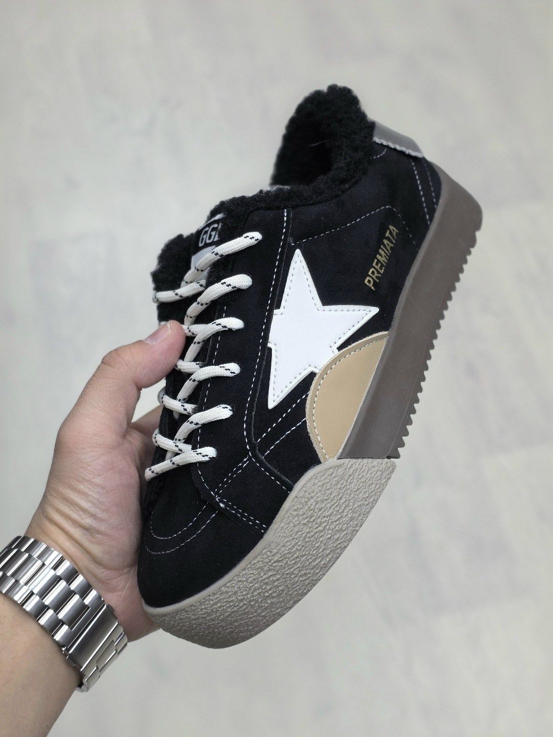 ,golden goose кеды,кроссовки golden goose ball star коричневый,кроссовки golden goose, женская