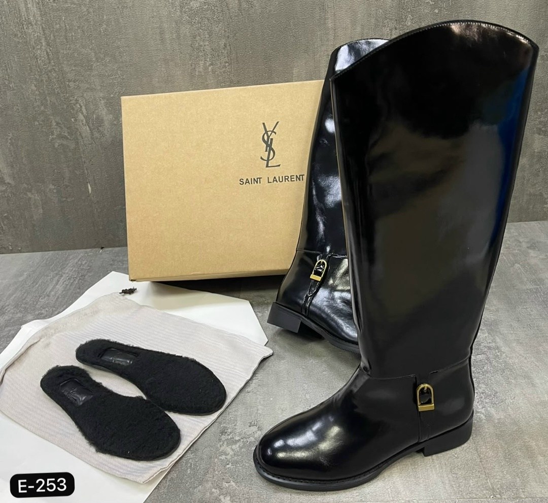 ,женские сапоги,сапоги saint laurent,осенние сапоги,женская